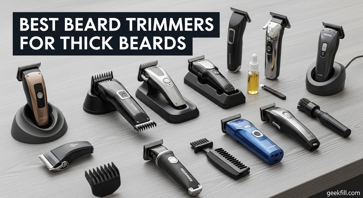 Best Beard Trimmers for Thick Beards