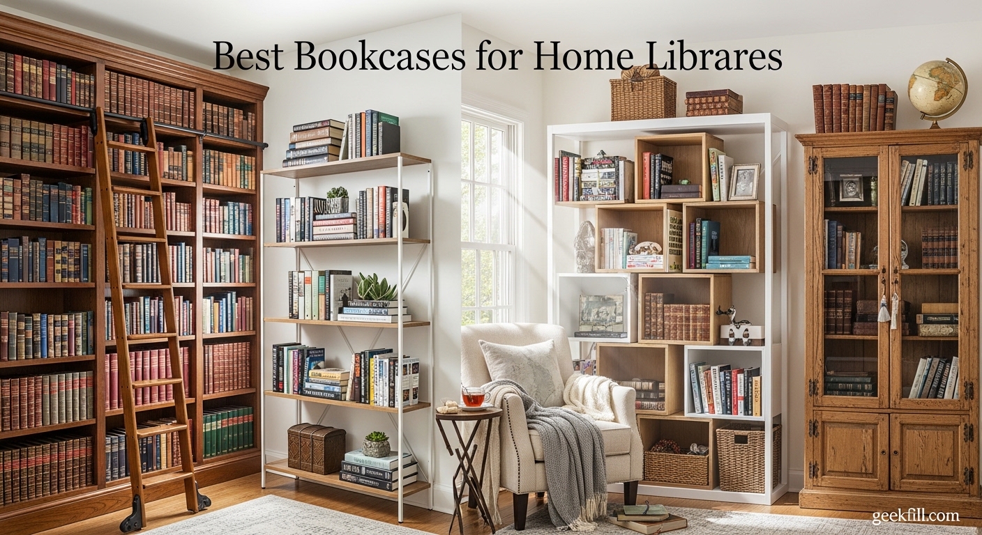 Best Bookcases for Home Libraries