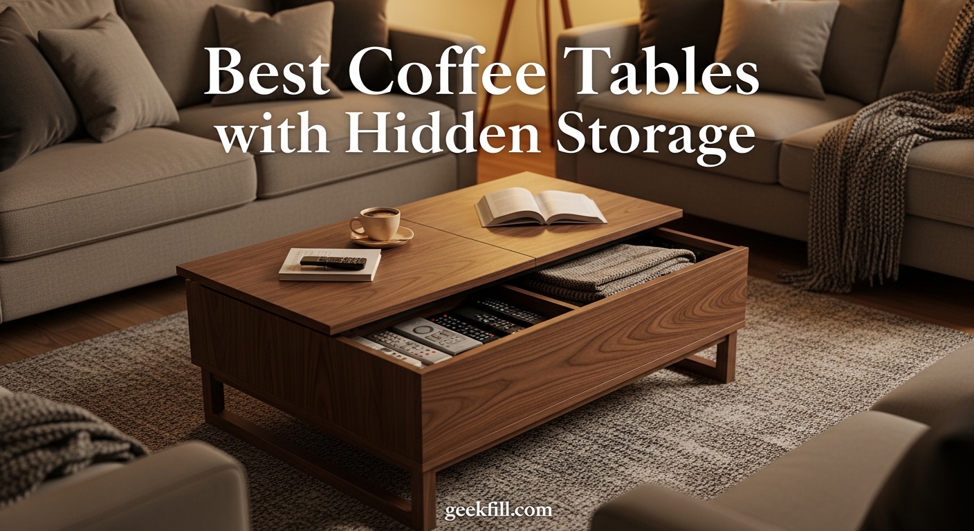 Best Coffee Tables with Hidden Storage
