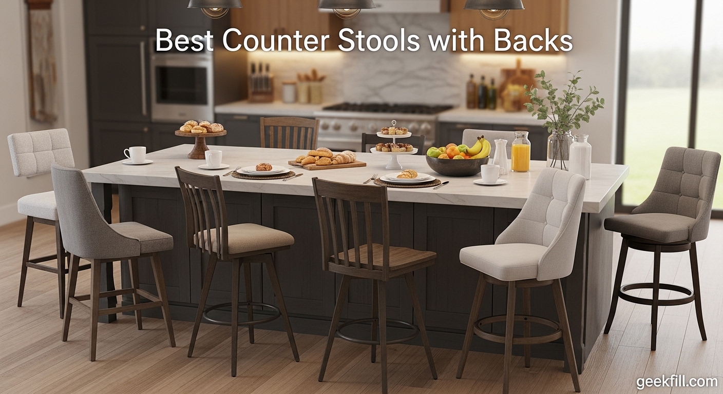 Best Counter Stools with Backs
