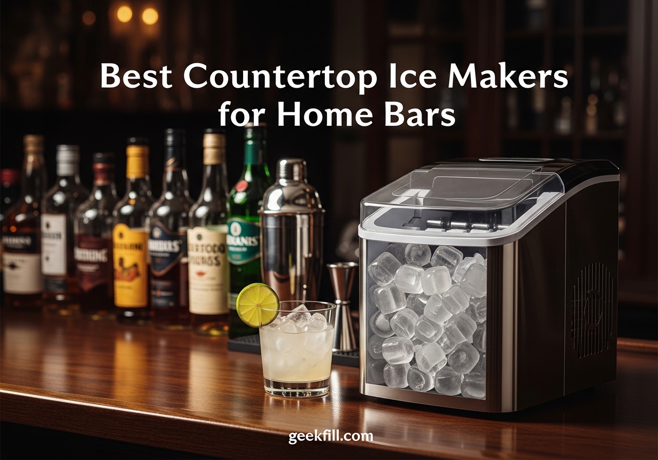 Best Countertop Ice Makers for Home Bars