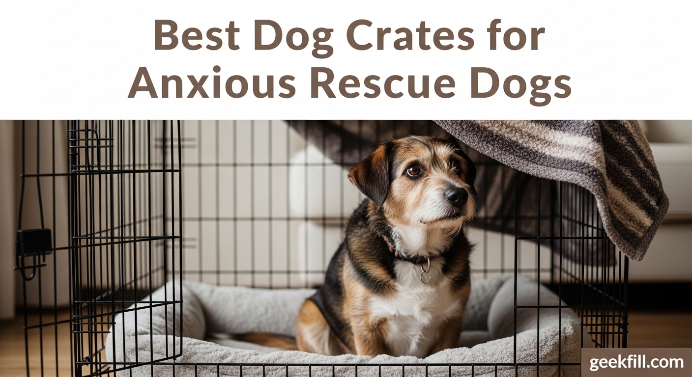 Best Dog Crates for Anxious Rescue Dogs