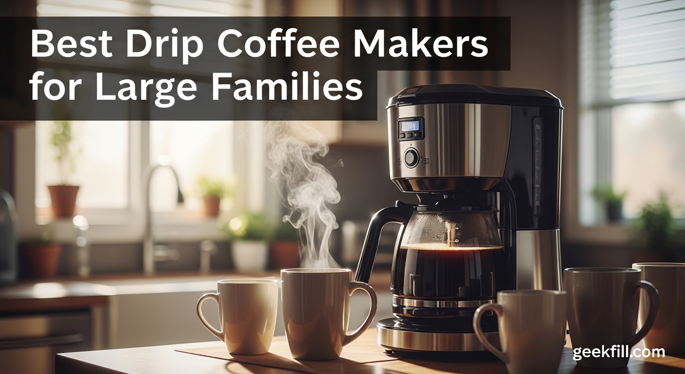 Best Drip Coffee Makers for Large Families