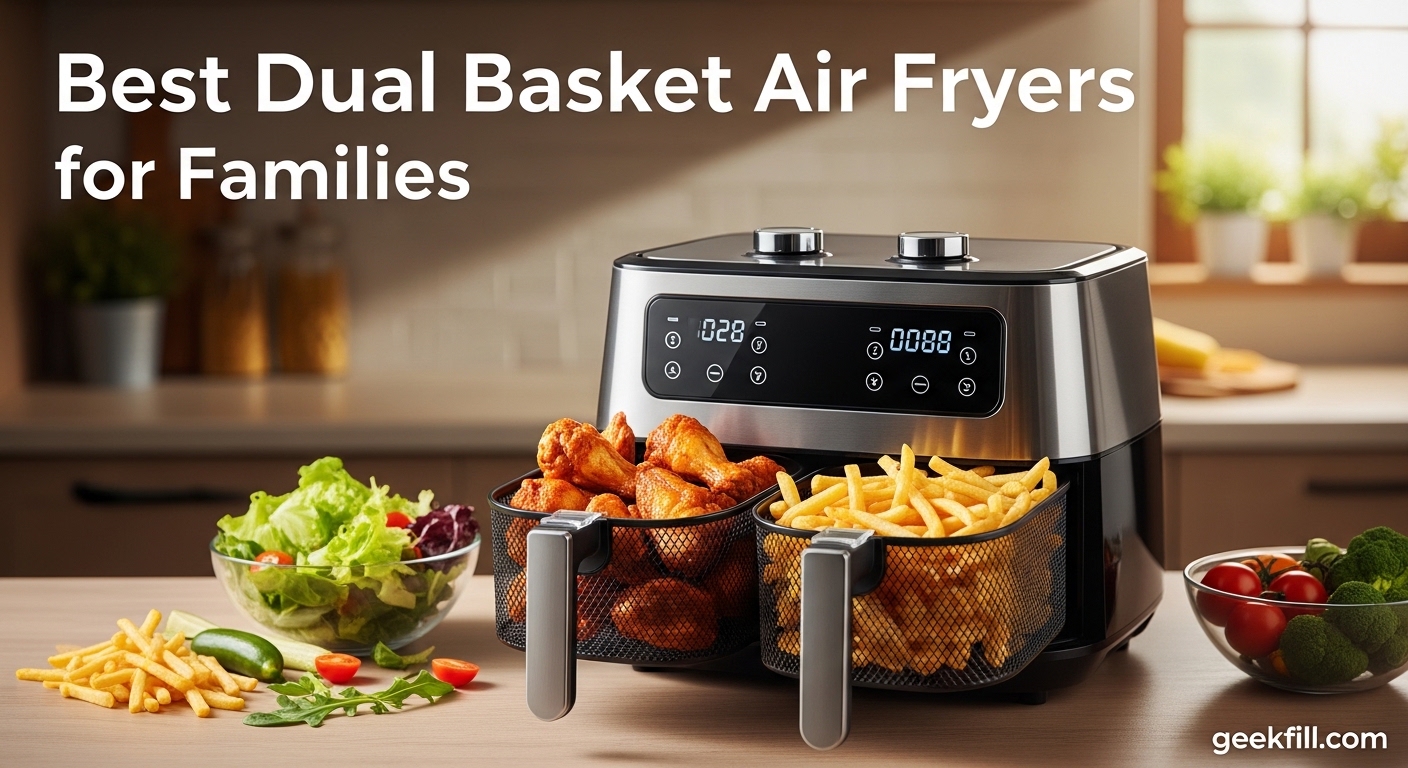 Best Dual Basket Air Fryers for Families