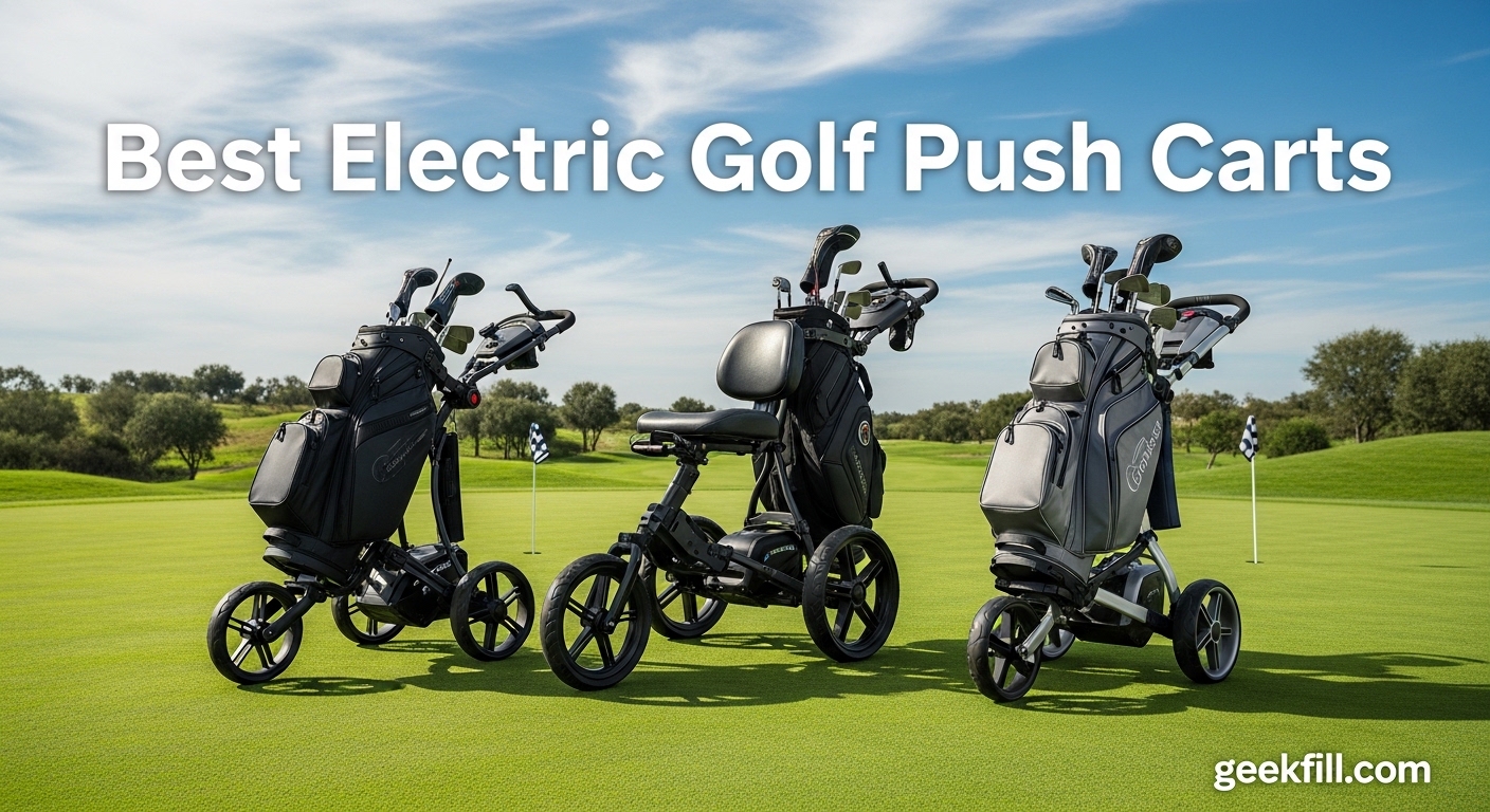 Best Electric Golf Push Carts