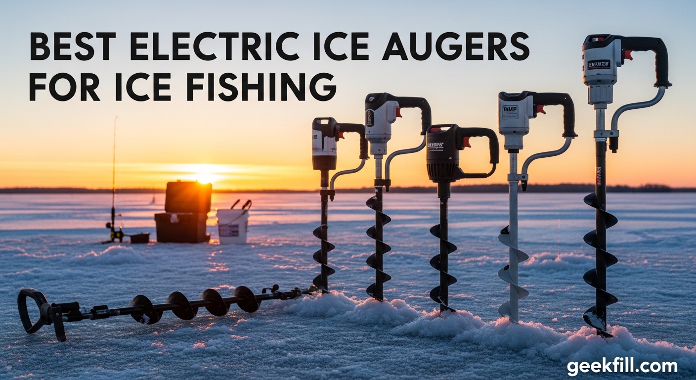 Best Electric Ice Augers for Ice Fishing