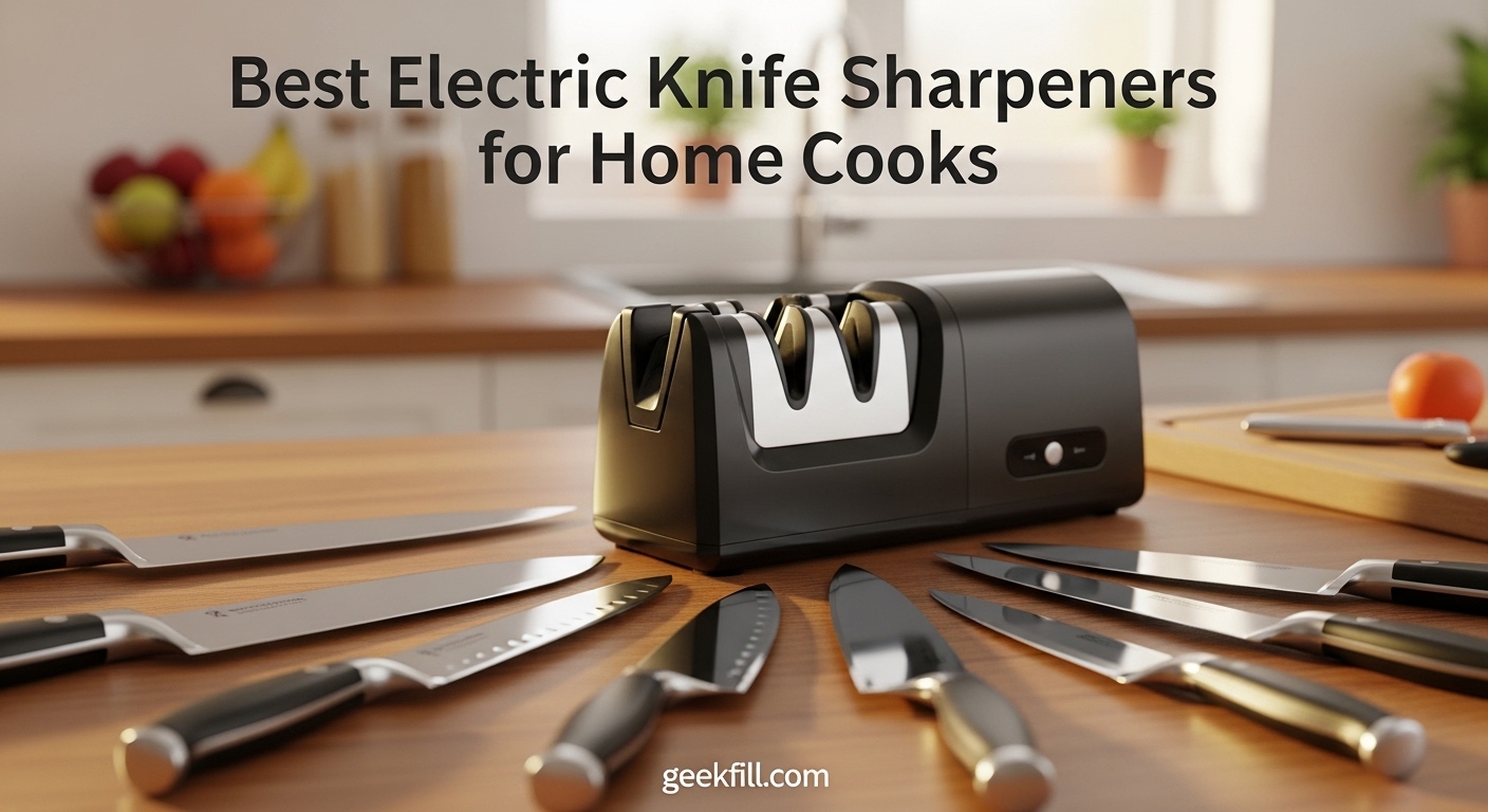 Best Electric Knife Sharpeners for Home Cooks