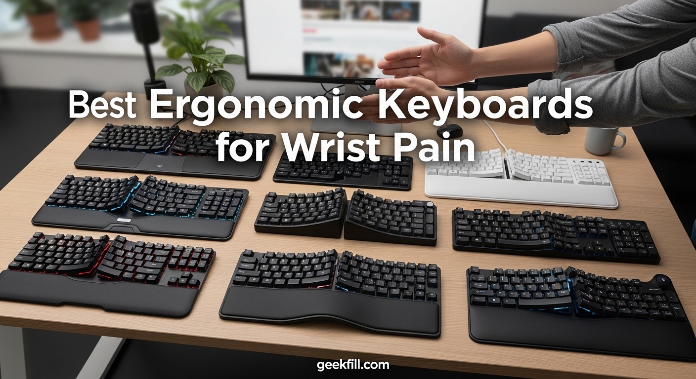 Best Ergonomic Keyboards for Wrist Pain