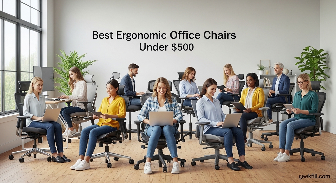 Best Ergonomic Office Chairs Under 500