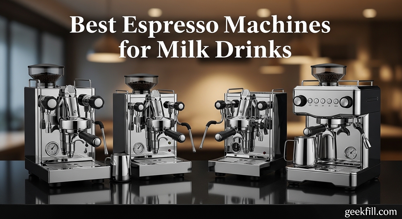 Best Espresso Machines for Milk Drinks