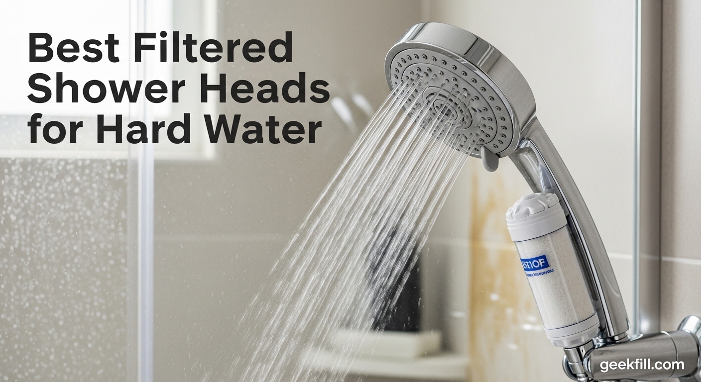 Best Filtered Shower Heads for Hard Water