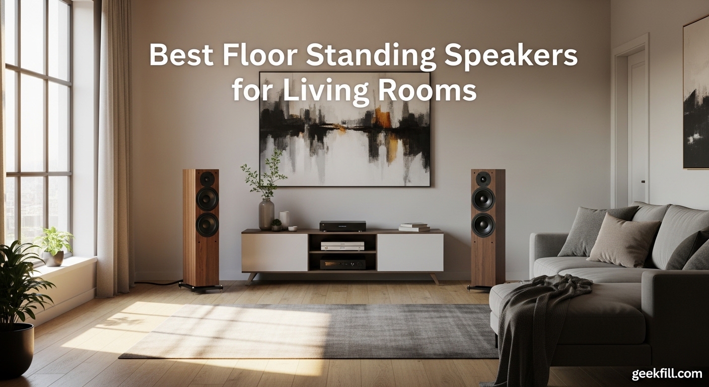 Best Floor Standing Speakers for Living Rooms