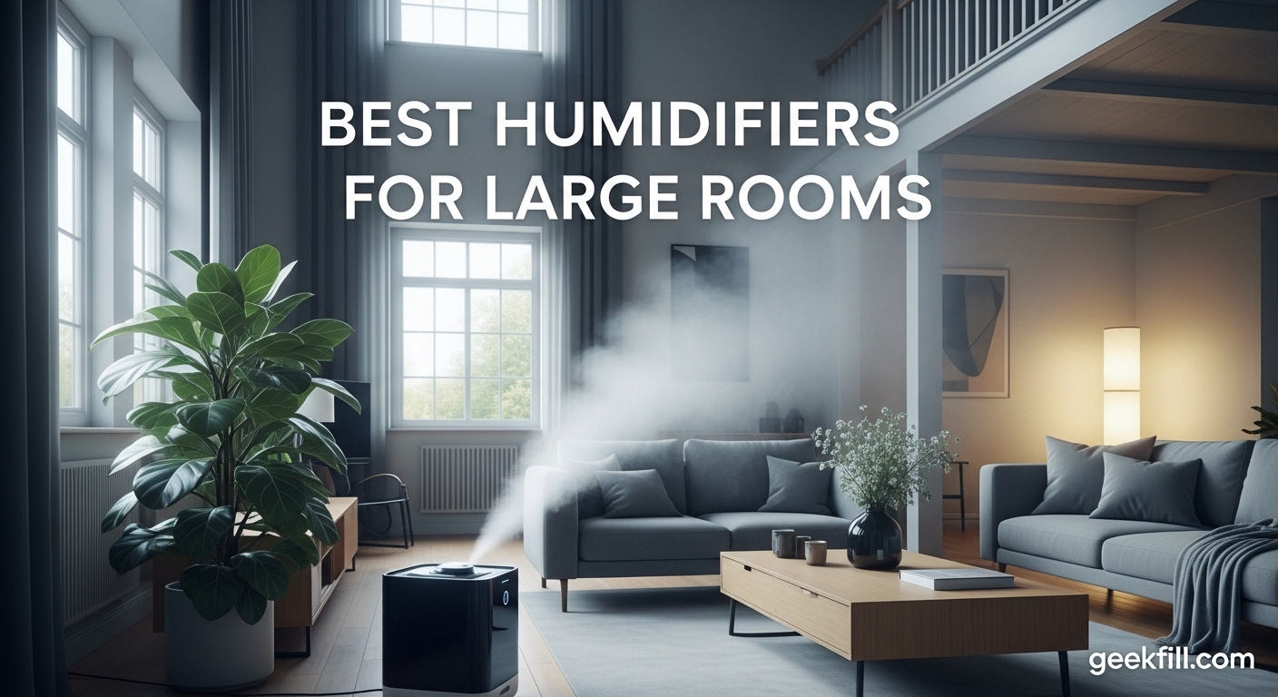 Best Humidifiers for Large Rooms