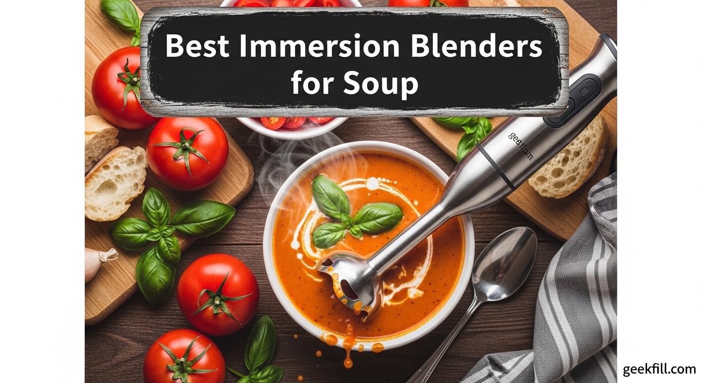 Best Immersion Blenders for Soup