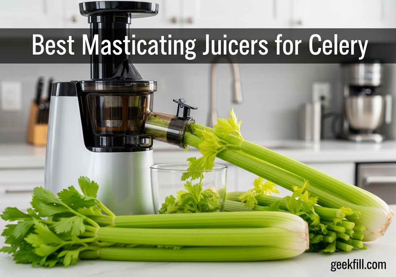 Best Masticating Juicers for Celery