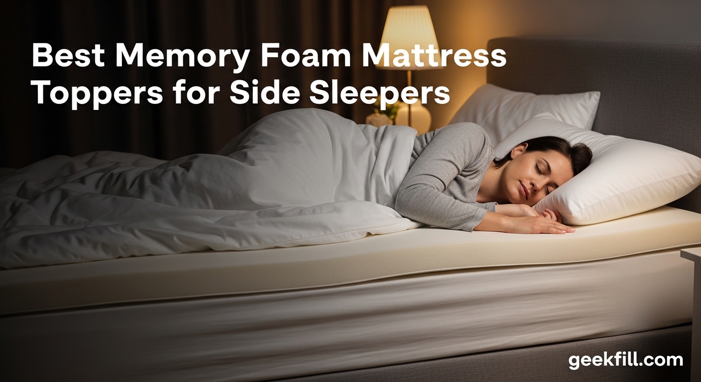 Best Memory Foam Mattress Toppers for Side Sleepers