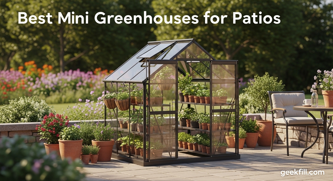 Best Mini Greenhouses for Patios