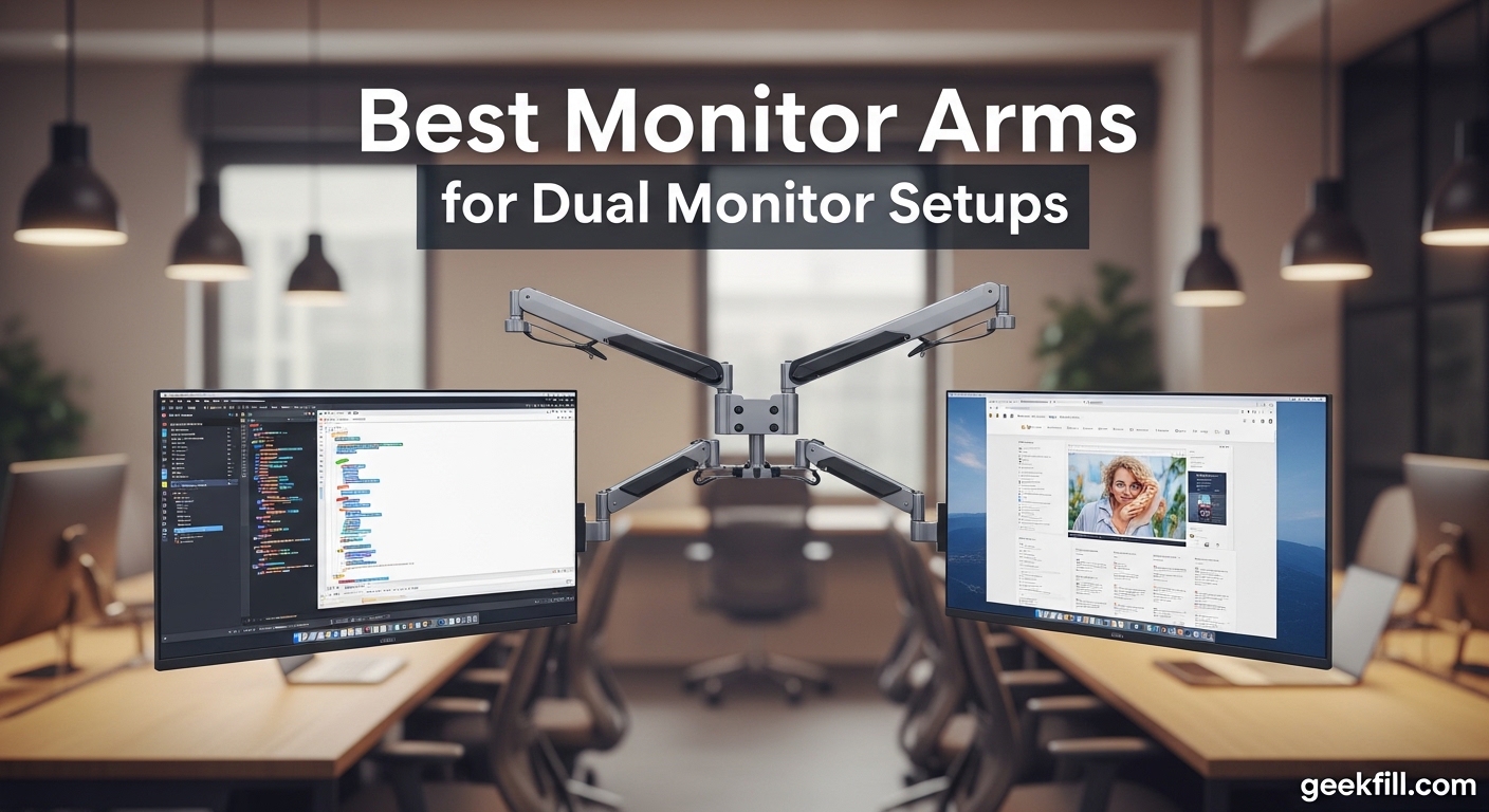 Best Monitor Arms for Dual Monitor Setups