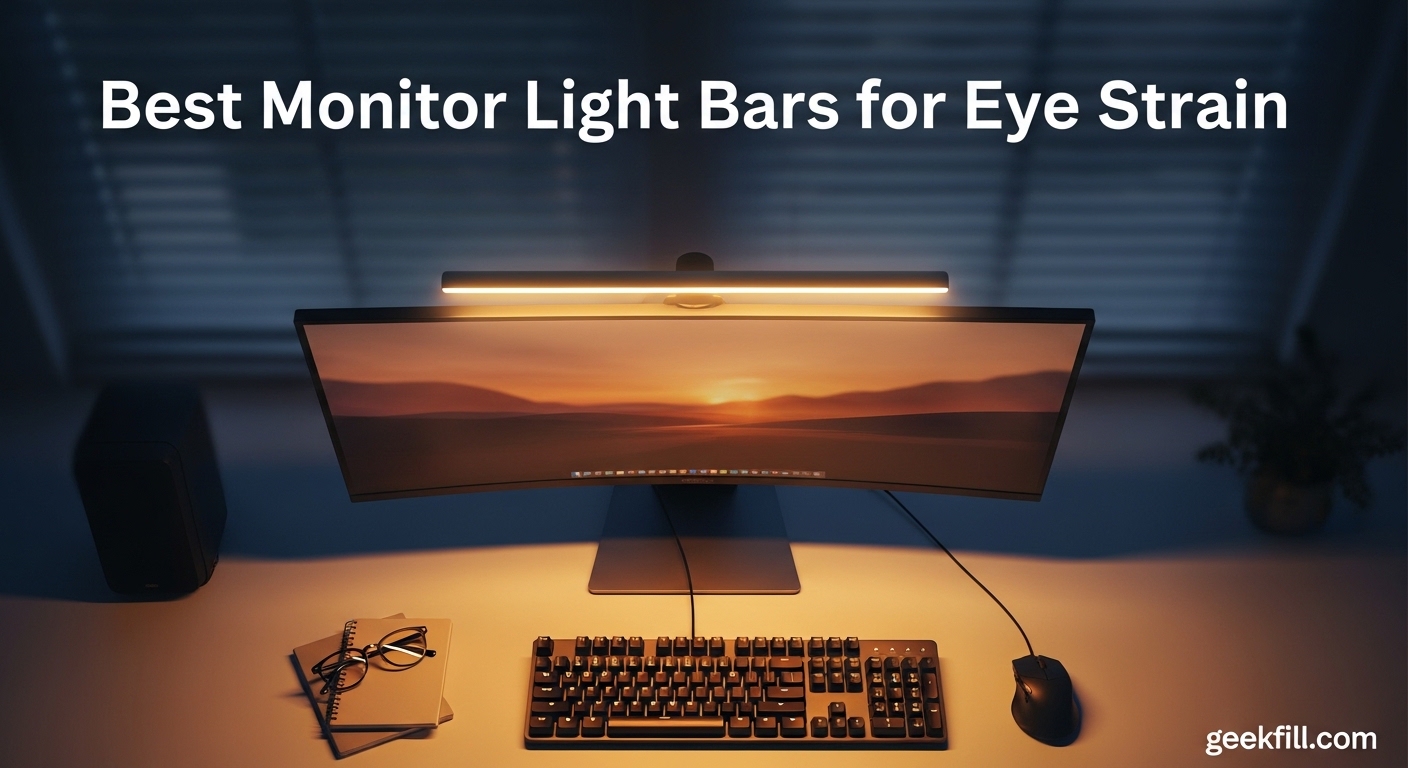 Best Monitor Light Bars for Eye Strain