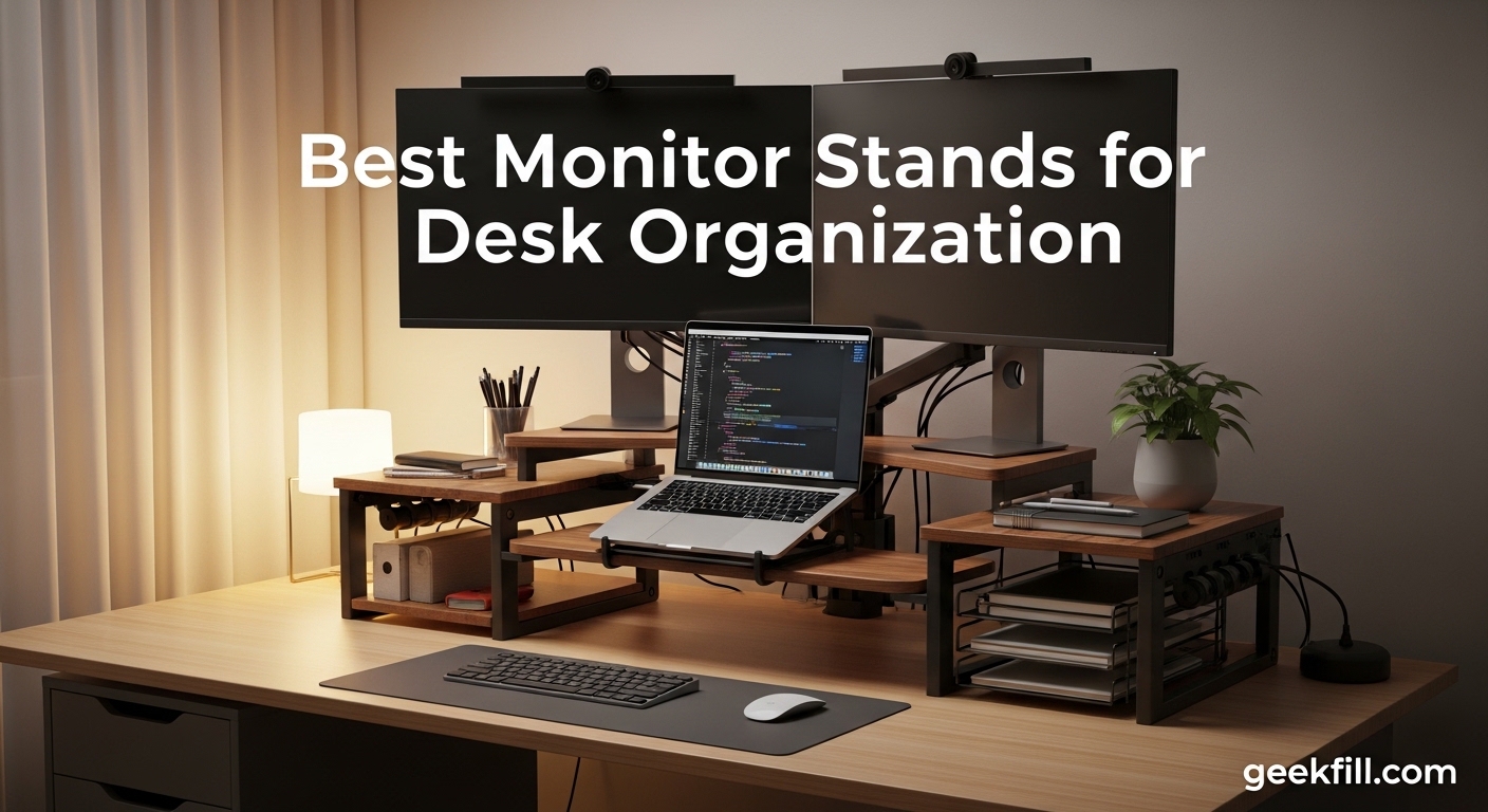 Best Monitor Stands for Desk Organization