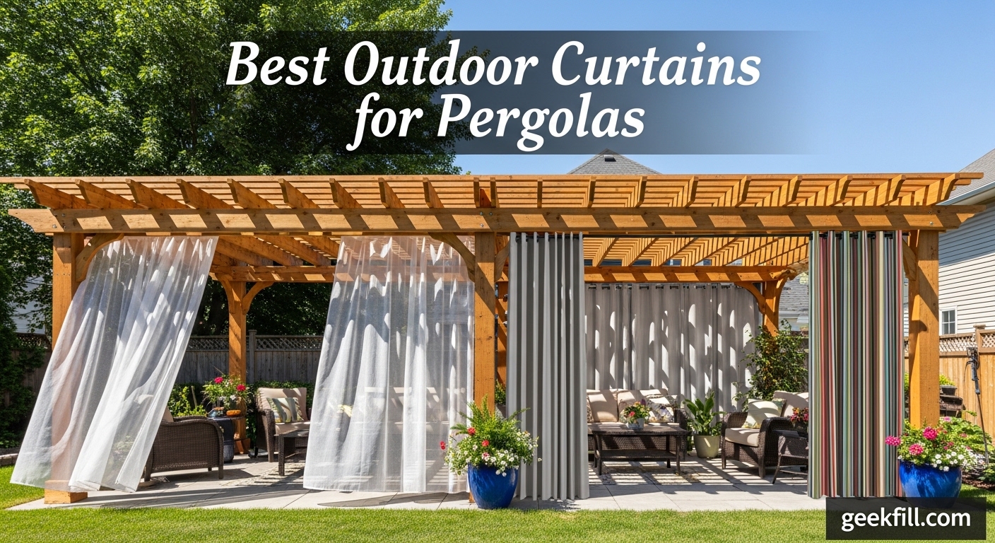 Best Outdoor Curtains for Pergolas