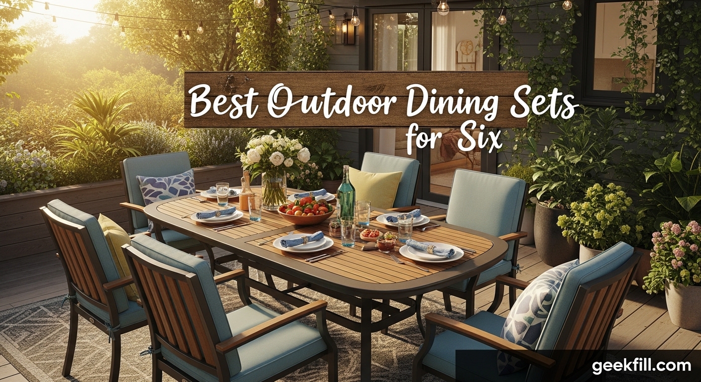 Best Outdoor Dining Sets for Six