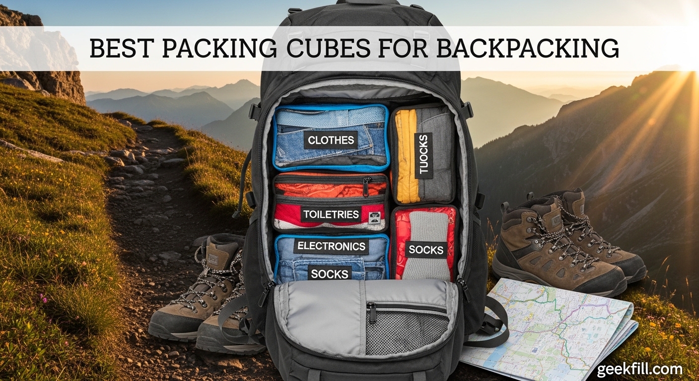 Best Packing Cubes for Backpacking