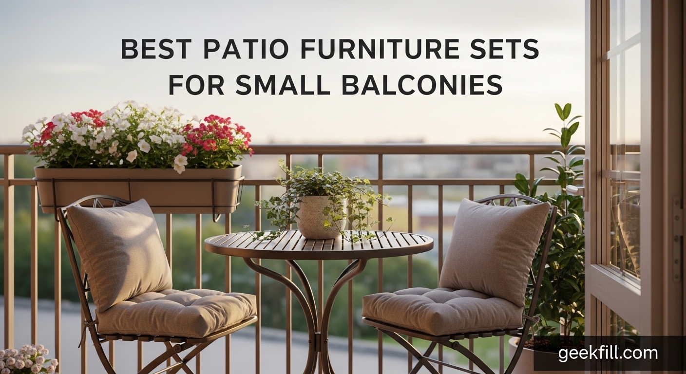 Best Patio Furniture Sets for Small Balconies