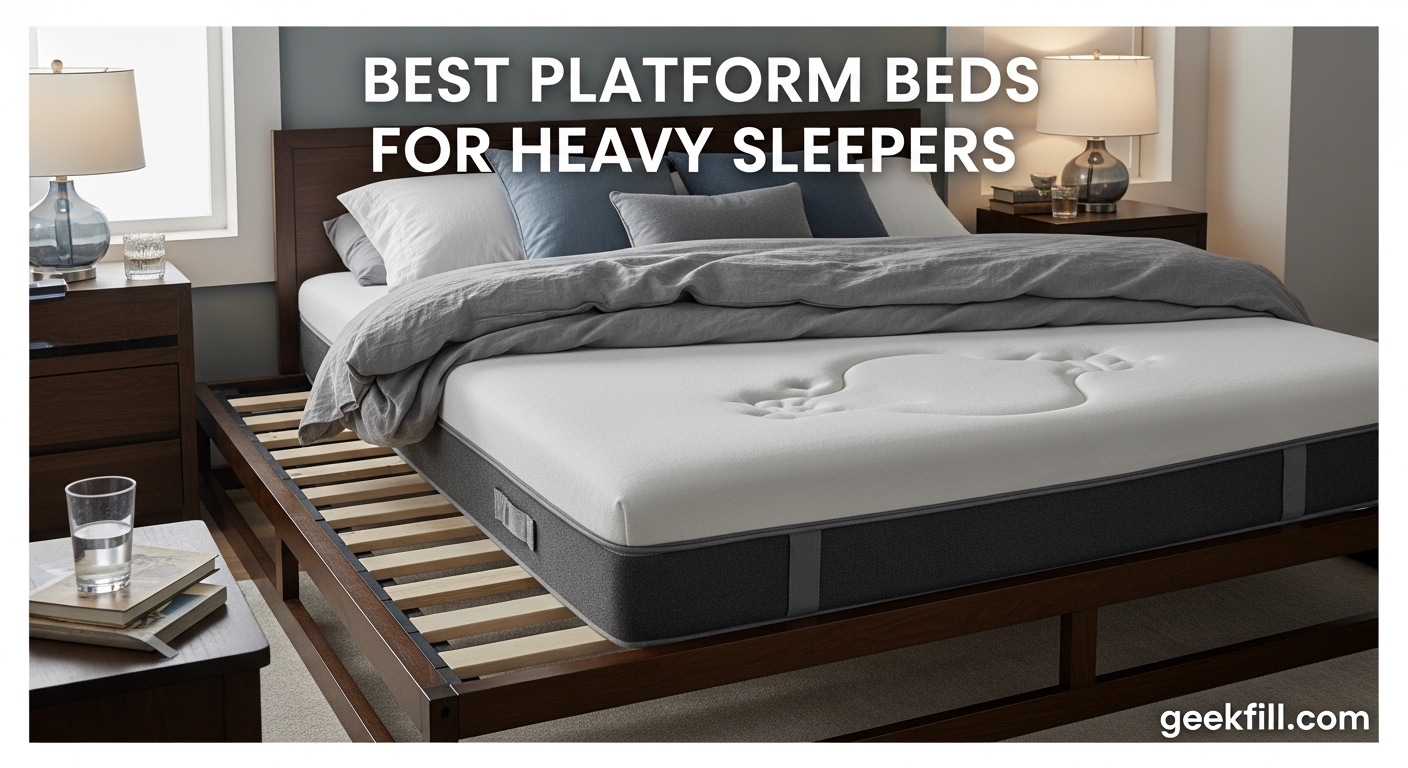 Best Platform Beds for Heavy Sleepers