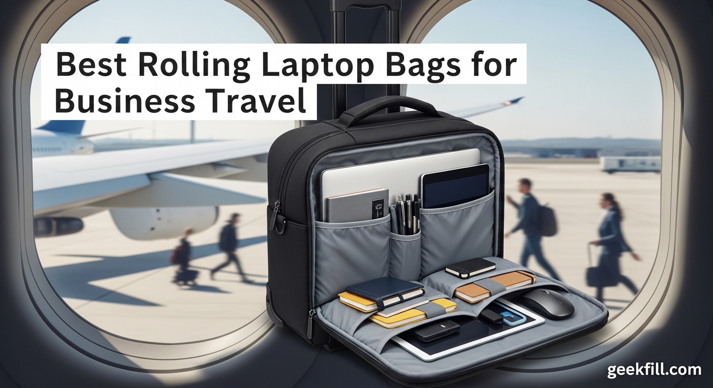 Best Rolling Laptop Bags for Business Travel