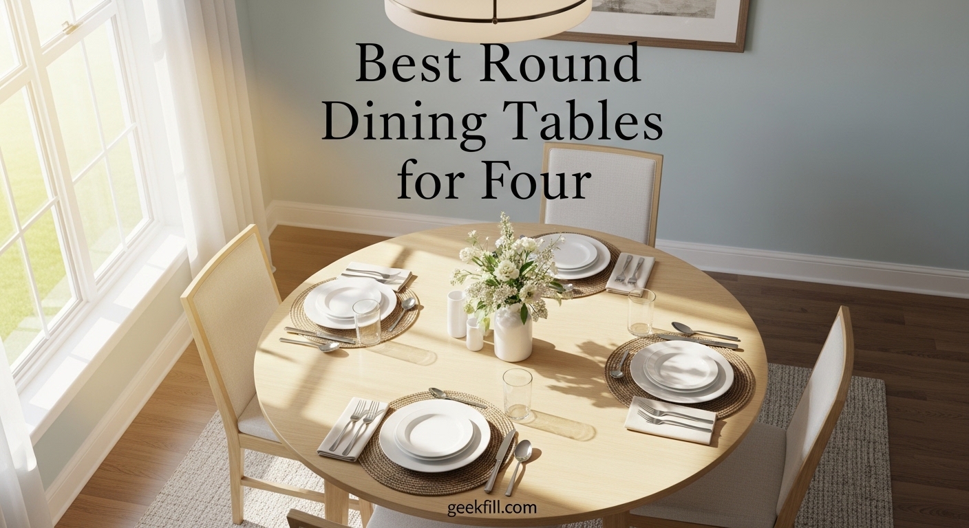 Best Round Dining Tables for Four