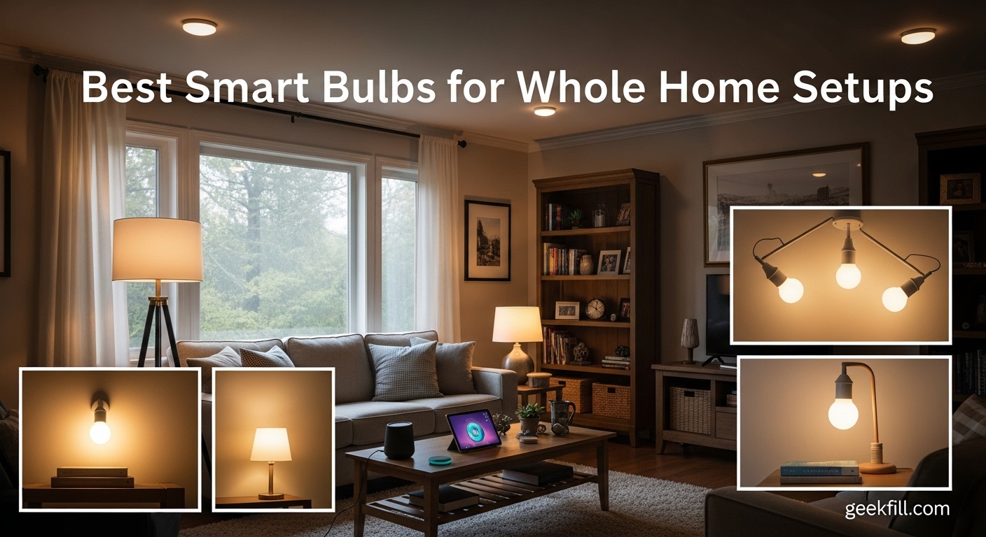 Best Smart Bulbs for Whole Home Setups