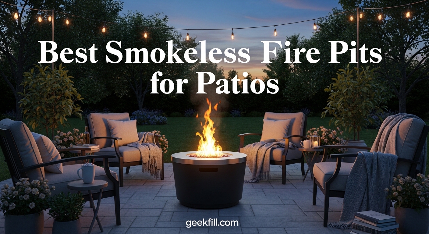 Best Smokeless Fire Pits for Patios
