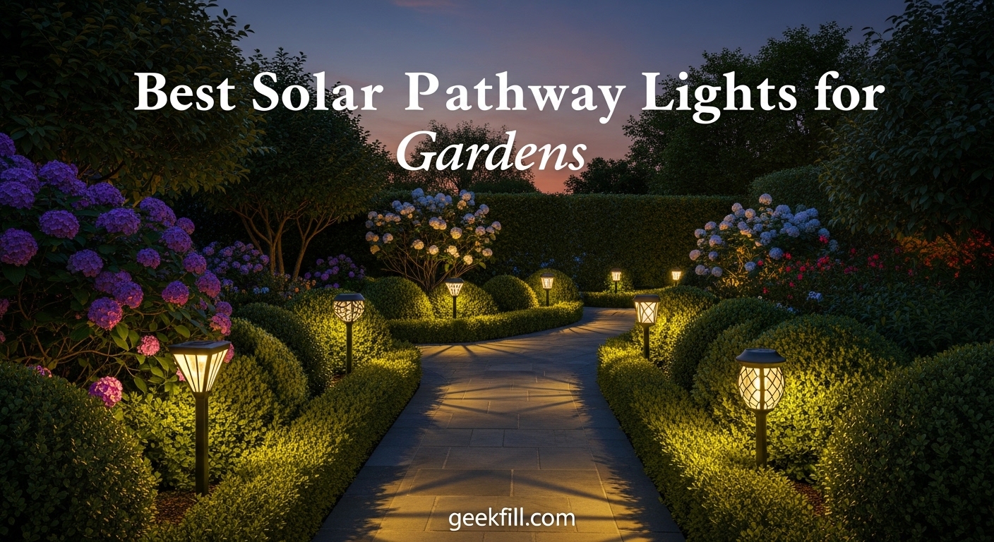 Best Solar Pathway Lights for Gardens