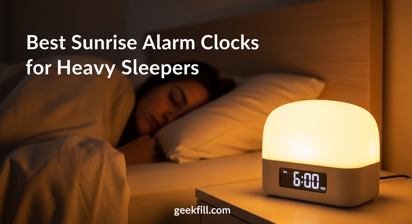 Best Sunrise Alarm Clocks for Heavy Sleepers