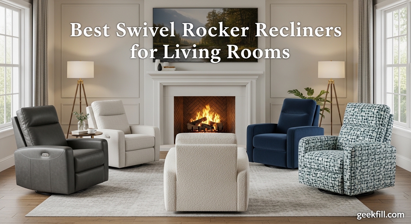 Best Swivel Rocker Recliners for Living Rooms