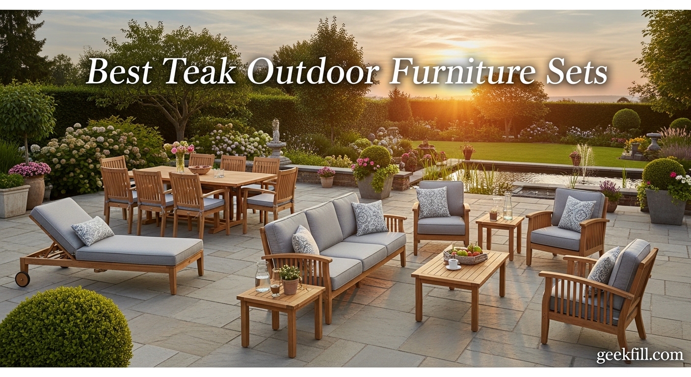 Best Teak Outdoor Furniture Sets