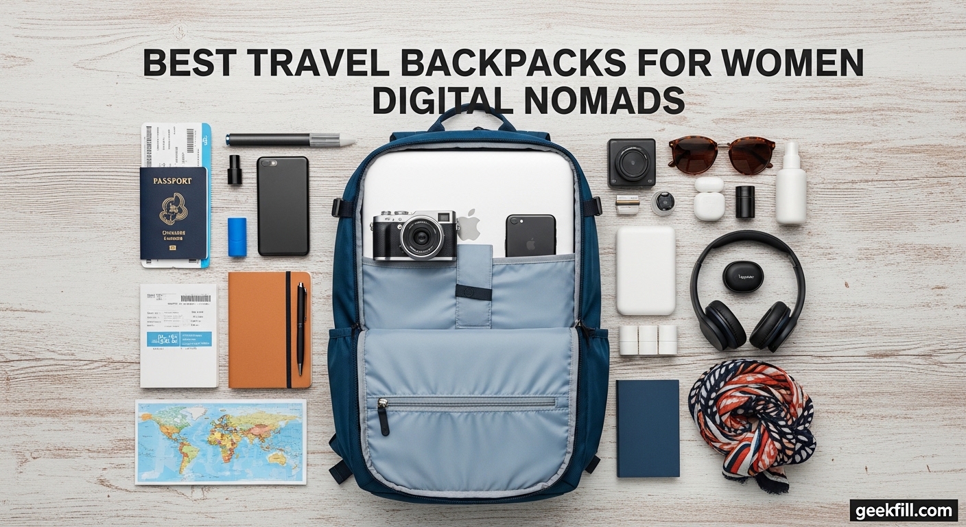 Best Travel Backpacks for Women Digital Nomads
