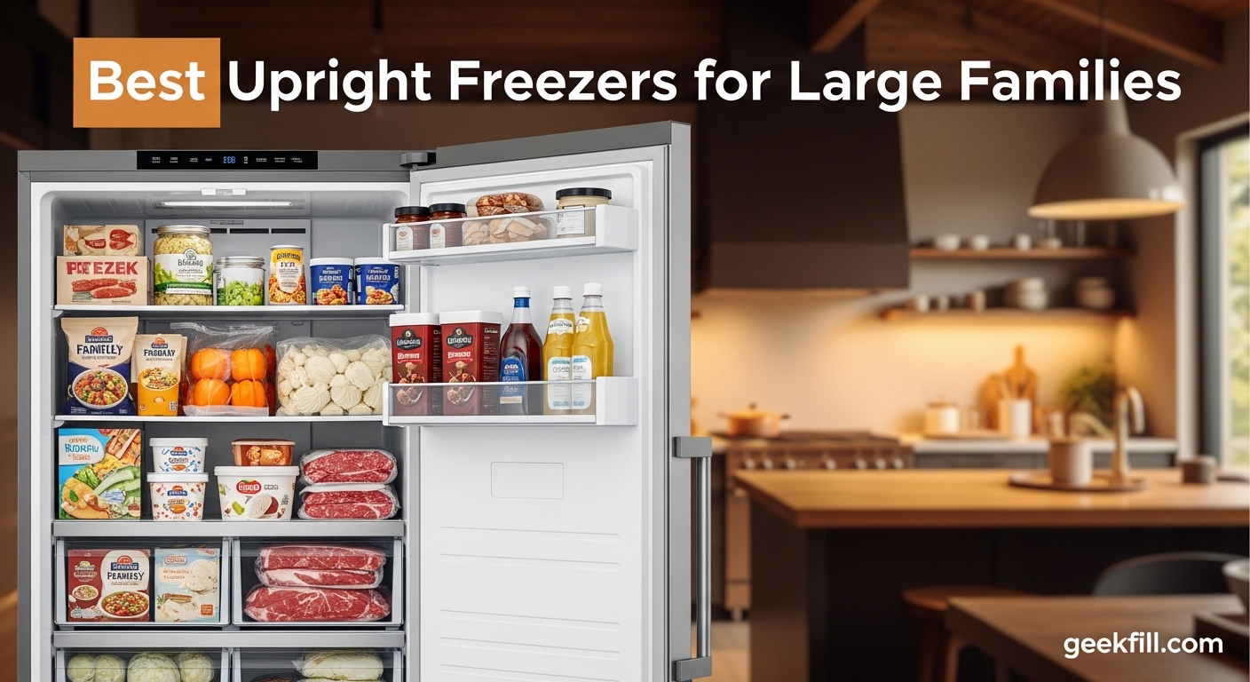 Best Upright Freezers for Large Families