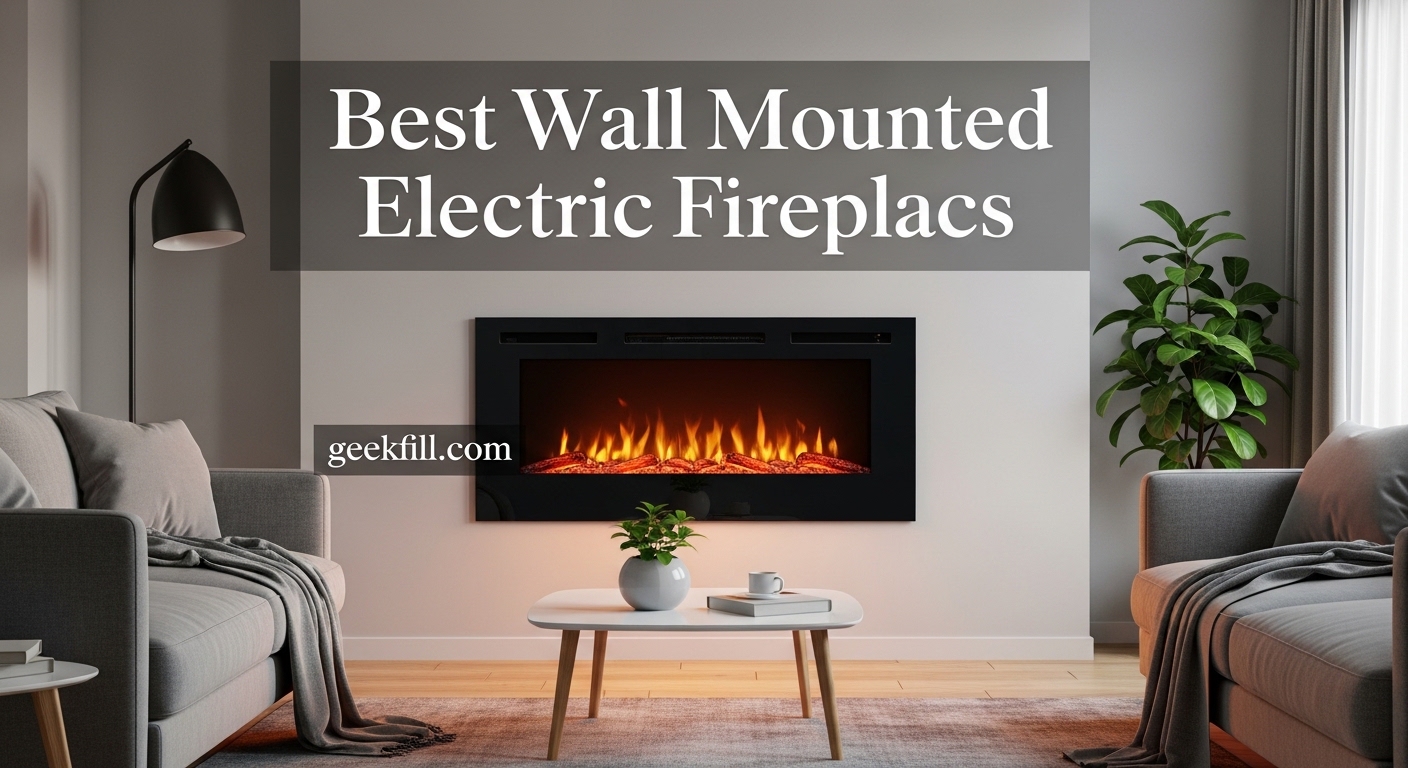 Best Wall Mounted Electric Fireplaces