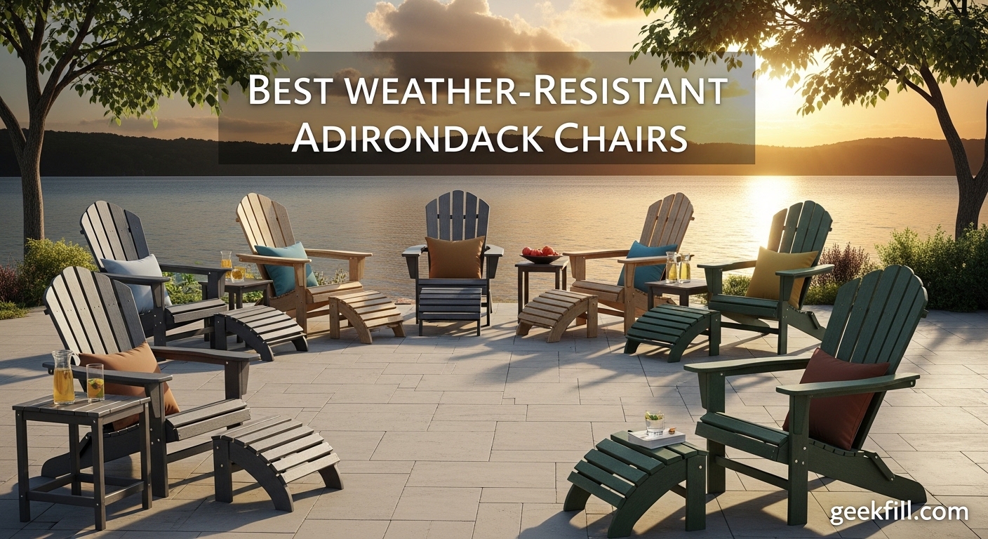 Best Weather-Resistant Adirondack Chairs