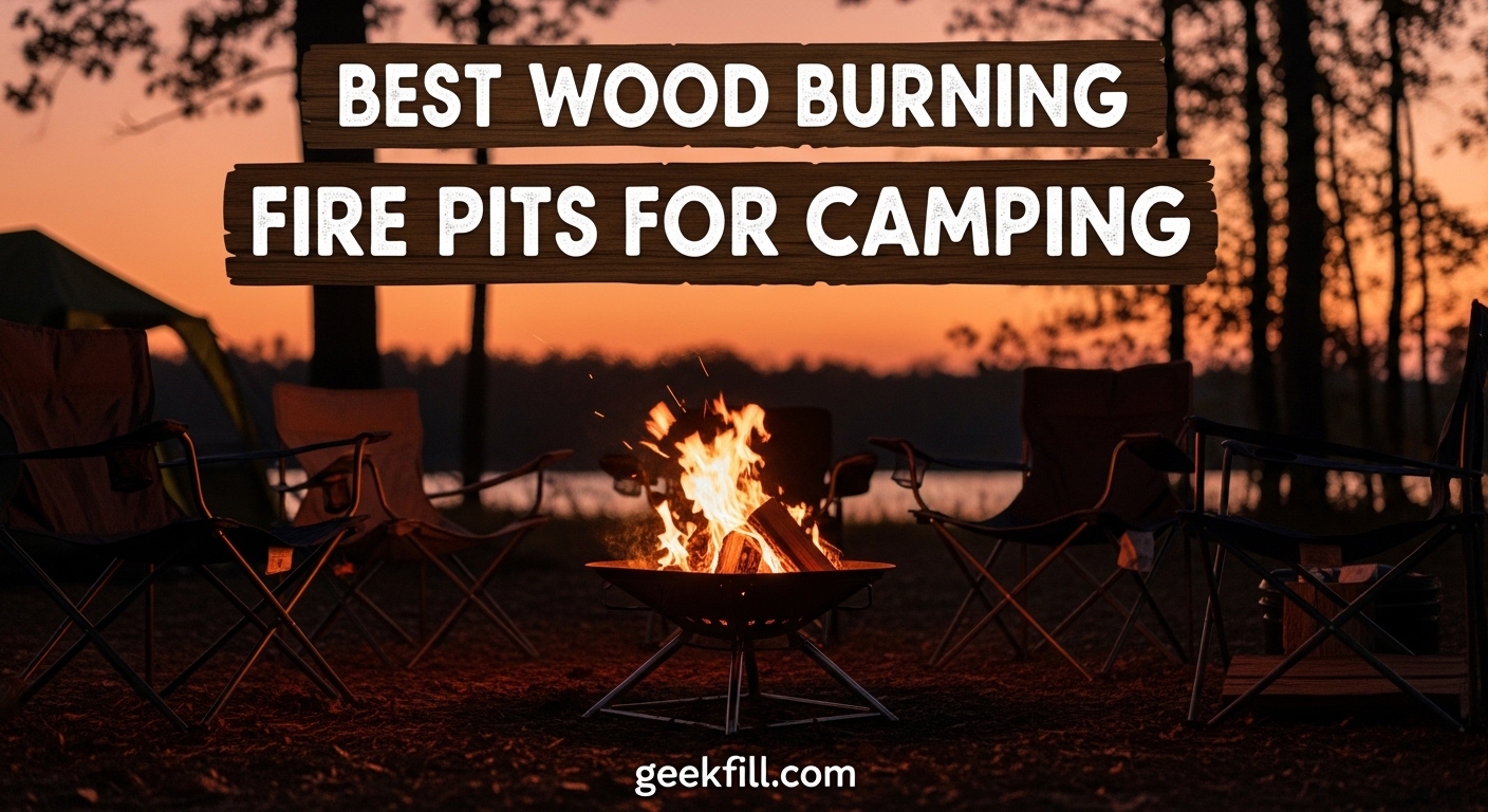 Best Wood Burning Fire Pits for Camping