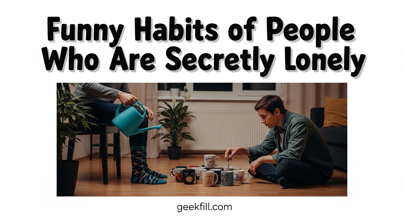 Funny Habits of People Who Are Secretly Lonely