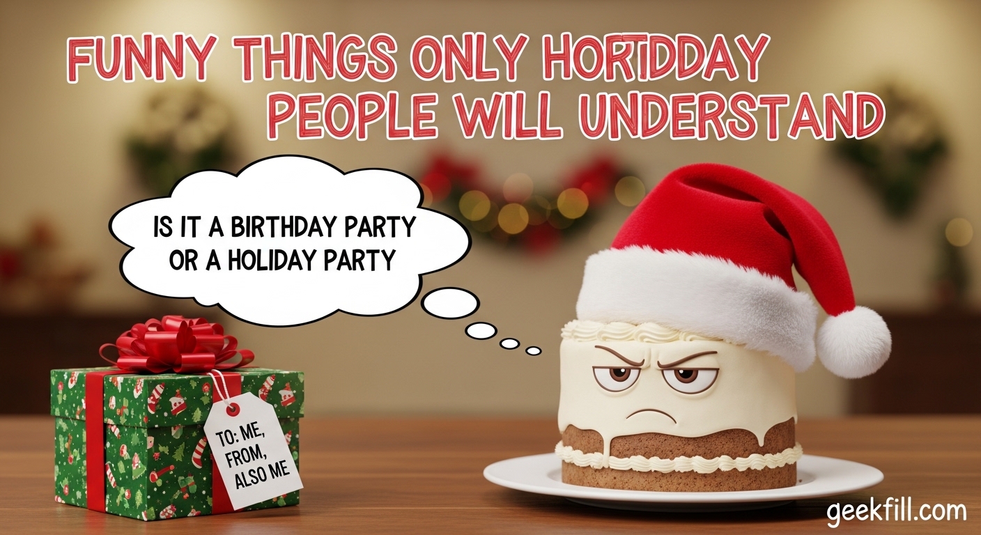 Funny Things Only Holiday Birthday People Will Understand