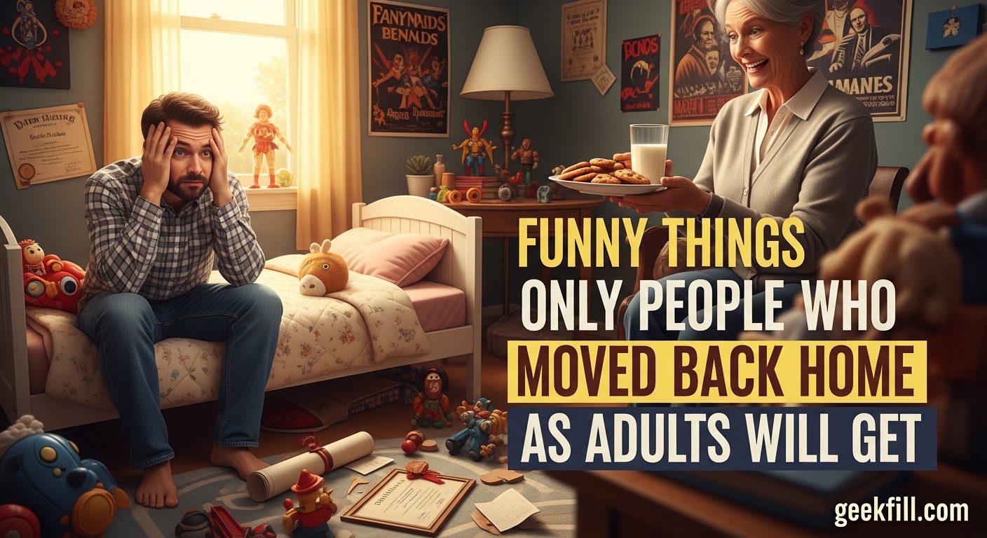 Funny Things Only People Who Moved Back Home as Adults Will Get