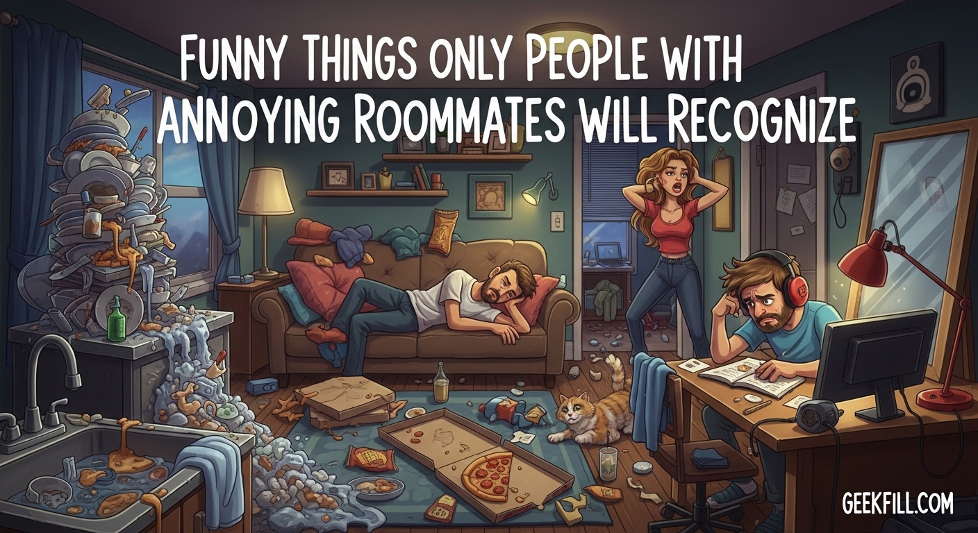 Funny Things Only People With Annoying Roommates Will Recognize