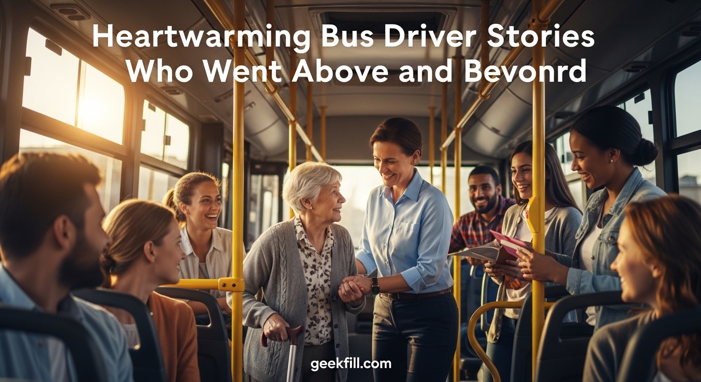 Heartwarming Bus Driver Stories Who Went Above and Beyond