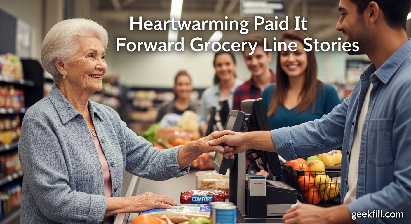 Heartwarming Paid It Forward Grocery Line Stories