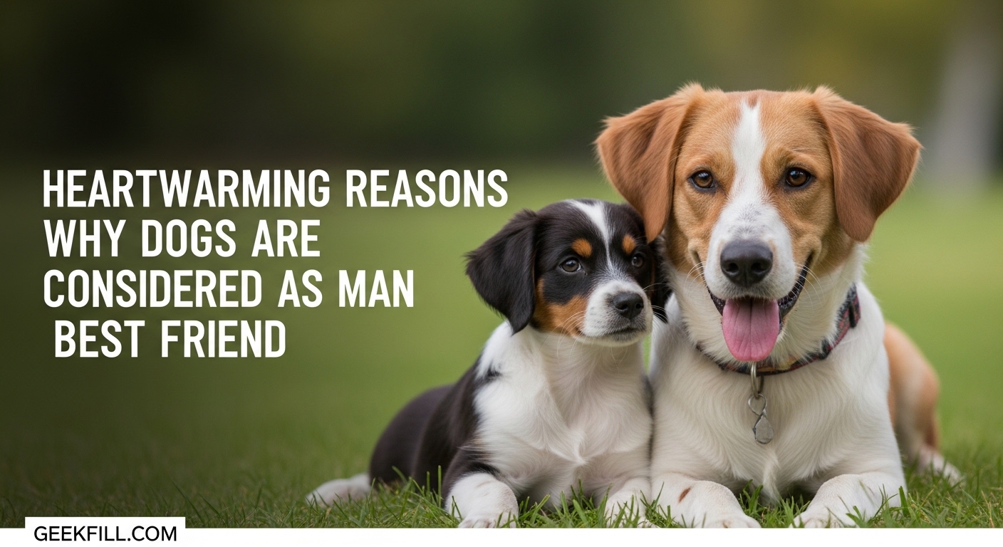 Heartwarming Reasons Why Dogs Are Considered Man's Best Friend
