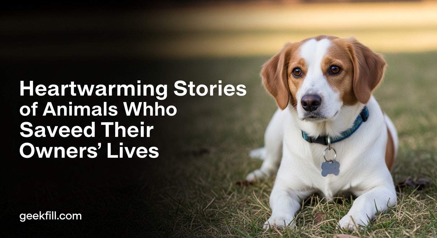 Heartwarming Stories of Animals Who Saved Their Owners' Lives